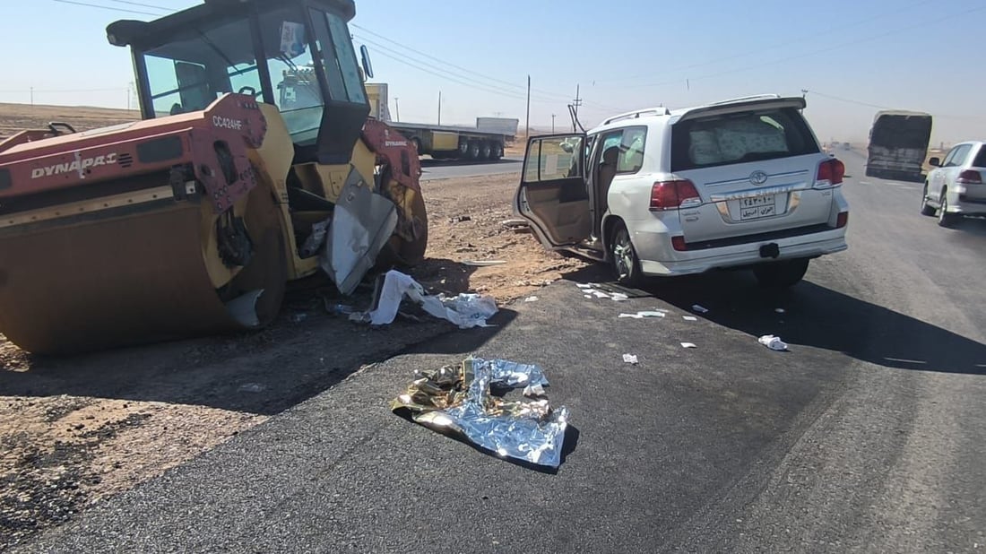 محرك “التاهو” طار في الهواء.. مصرع 6 أشخاص بحادث مروع بين 4 سيارات (صور)