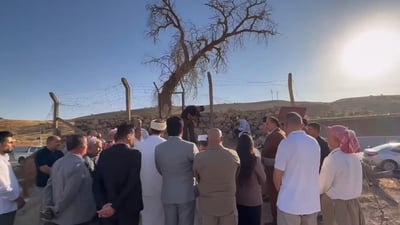 داره‌ پیرۆزه‌كه‌ى ئێزدیان له‌ شێخان نۆژه‌نده‌كرێته‌وه‌