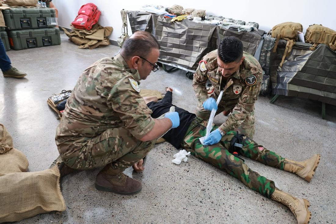 بۆ یەكەمجار خوێندنی پارامێدیکی سەربازی لە عێراق و كوردستان دەستیپێكرد