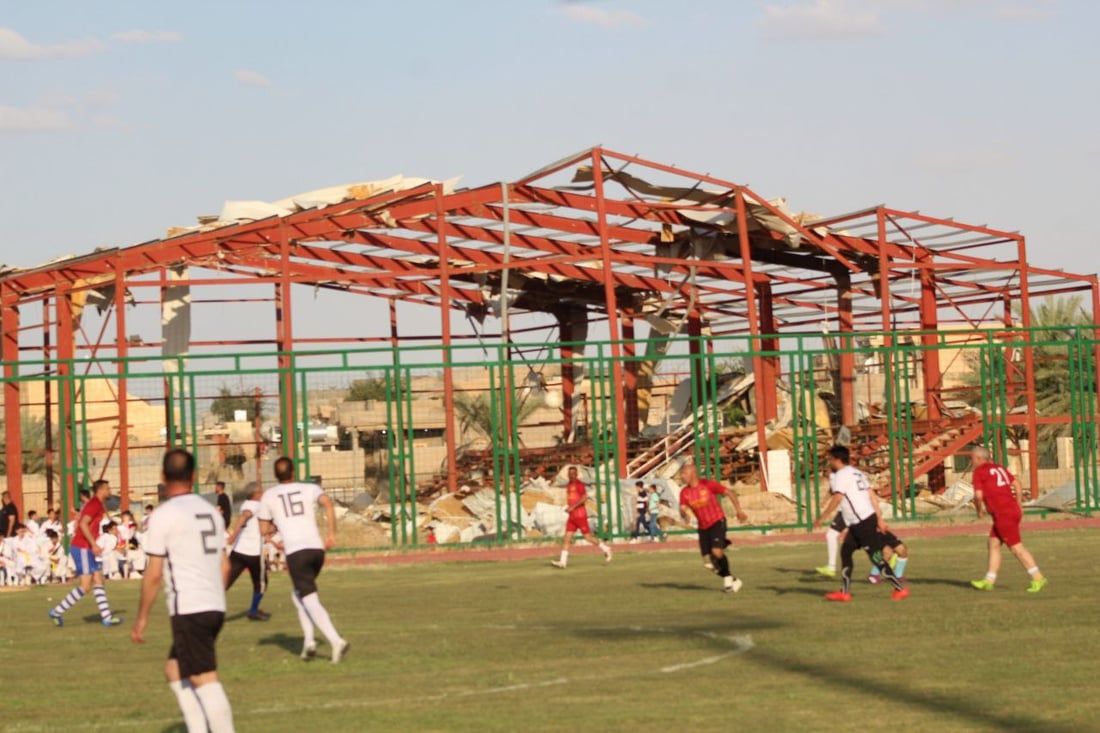 صور من افتتاح ملعب شباب القائم.. بداية لتأهيل منشآت أخرى