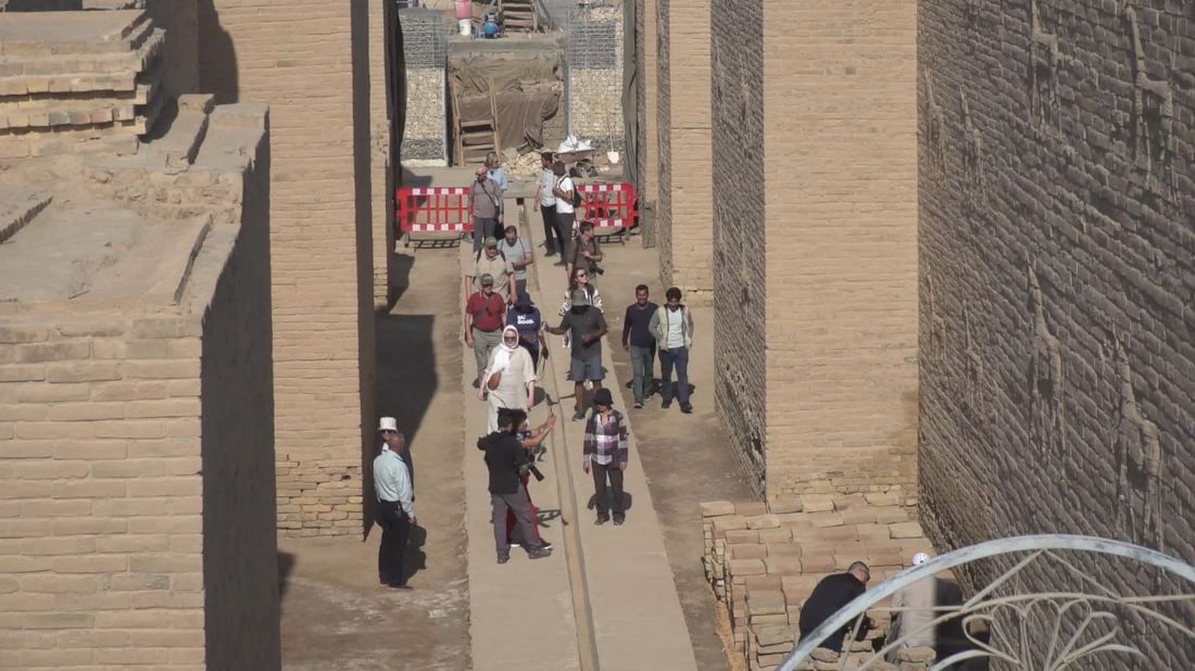 أكثر من 25 ألف سائح لمدينة بابل الأثرية خلال 2022.. والوارد 250 مليوناً