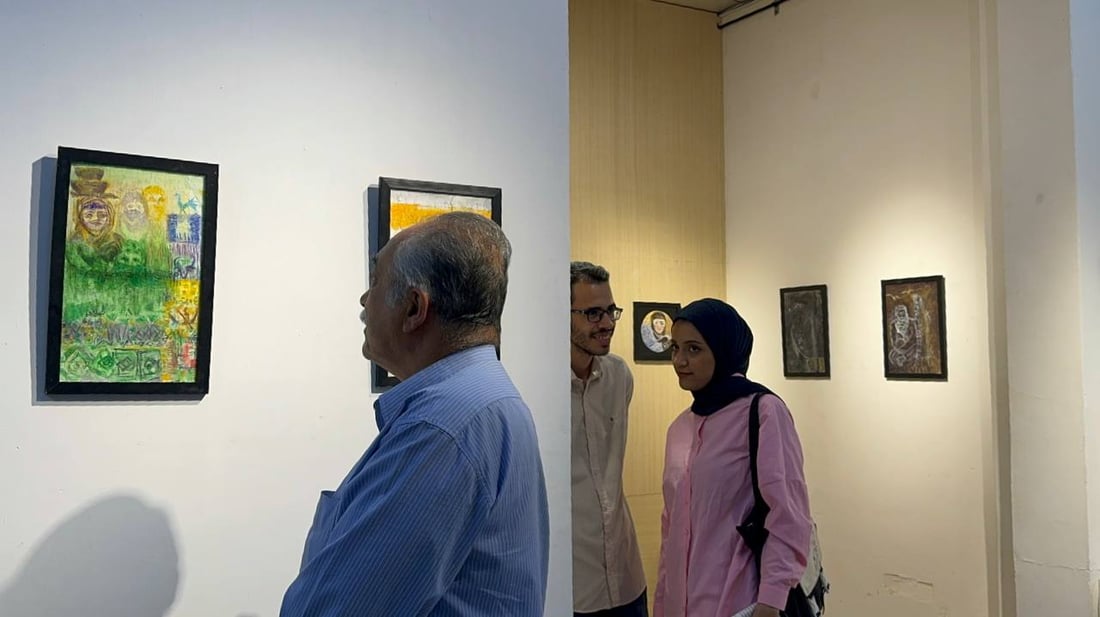 صور: نبراس جاءت لكاليري حامد سعيد.. البصرة تتفاخر باستضافة فناني العراق