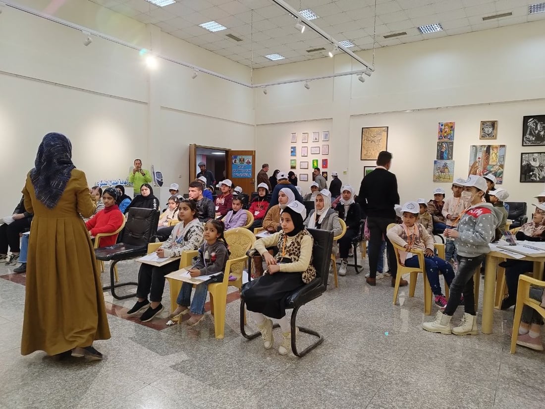 صور: دورة لتنمية المواهب لدى الأطفال المصابين بالسكري في بابل