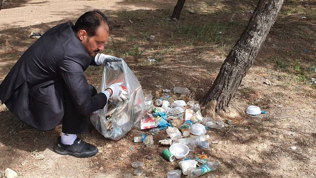 هه‌ڵمه‌تى پاككردنه‌وه‌ى دارستانه‌كانى رواندز له‌ پاشماوه‌ى گه‌شتیاران به‌رده‌وامه‌