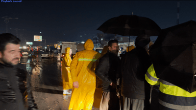 بەهۆی بەرزبوونەوەی ئاستی ئاو لە گەڕەکی تاسڵوجە دوو ماڵ چۆڵکراون