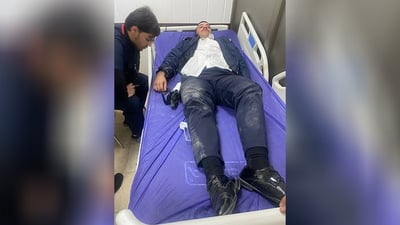 پۆلیسێکی هاتوچۆ لە لایەن شۆفێرێکەوە بریندار کرا