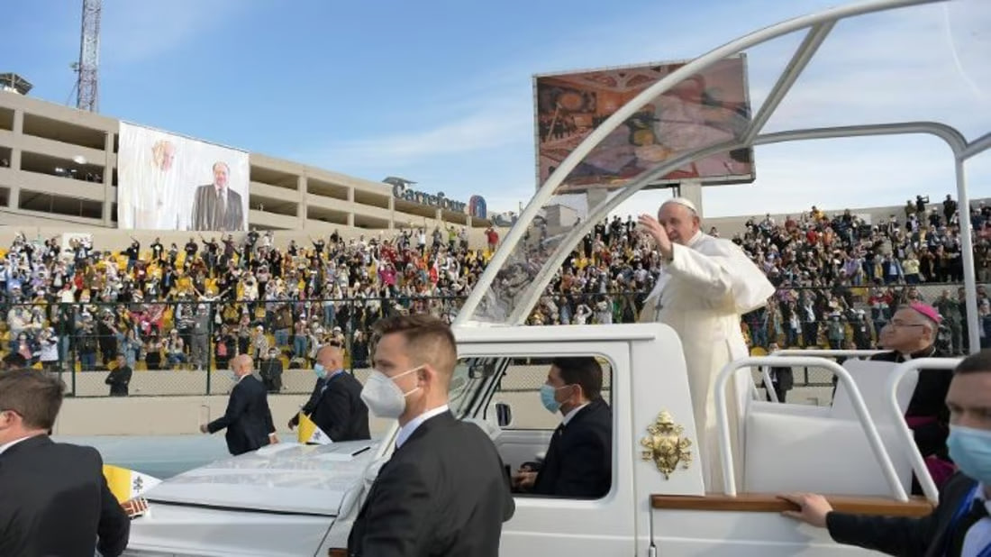 Pope Francis condemns Iran’s attack on Erbil, calls for restraint