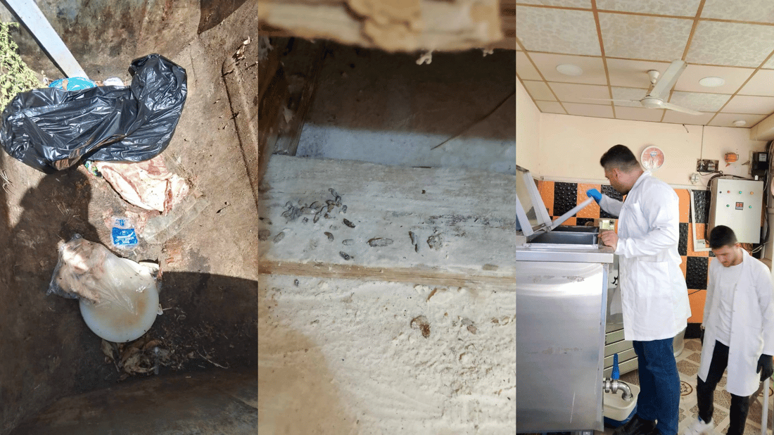 لە هەڵەبجە نانەواخانەیەک سزا درا و دوو شوێنکاریش ئاگادار کرانەوە