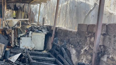 ئاگرەکەی بازاڕی رەشی دهۆک زیانی مادی بۆ چەند کاسبکارێک هەبوو