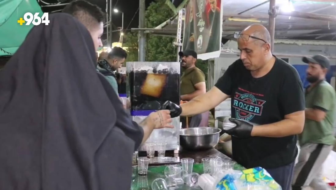 مليون إيراني دخلوا واسط: نوزع 40 ألف وجبة طعام يومياً (صور)