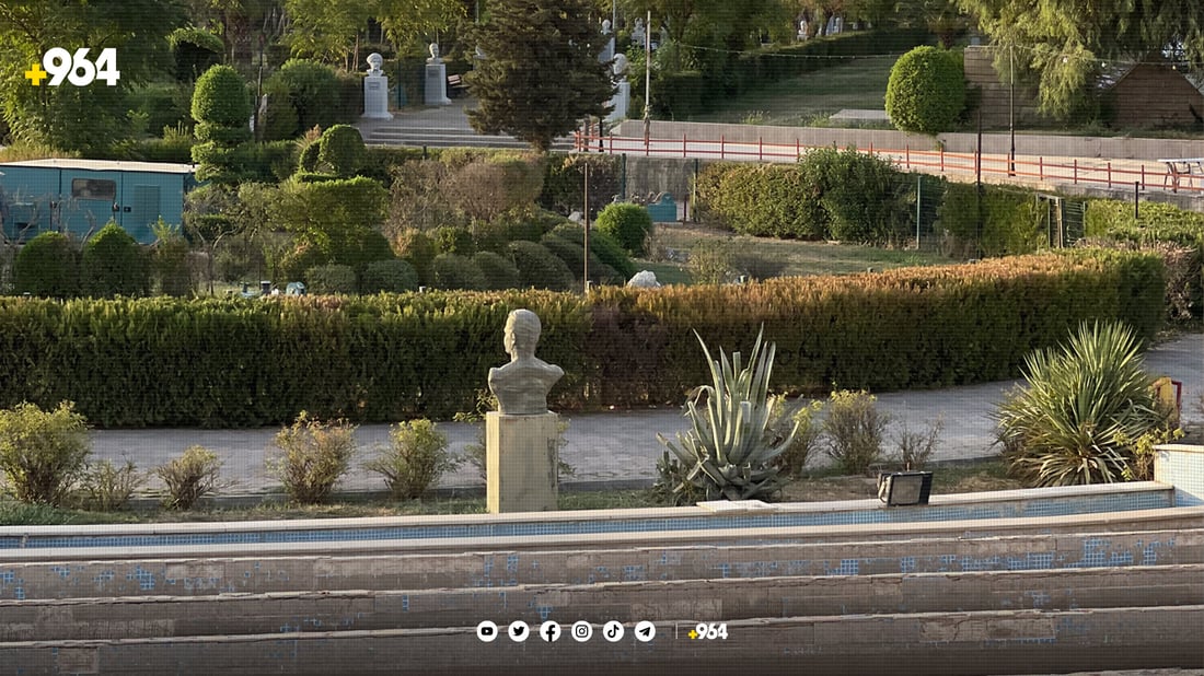 پەیکەرە تاقانەکەی ئەردەلان بەکر بەتەواوی فەرامۆشکراوە