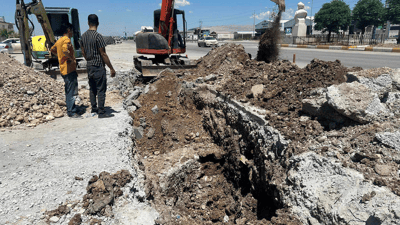 بە سێ ملیۆن دینار کێشەى کۆبوونەوەى ئاو لە زەڕایەن چارەسەر دەبێت