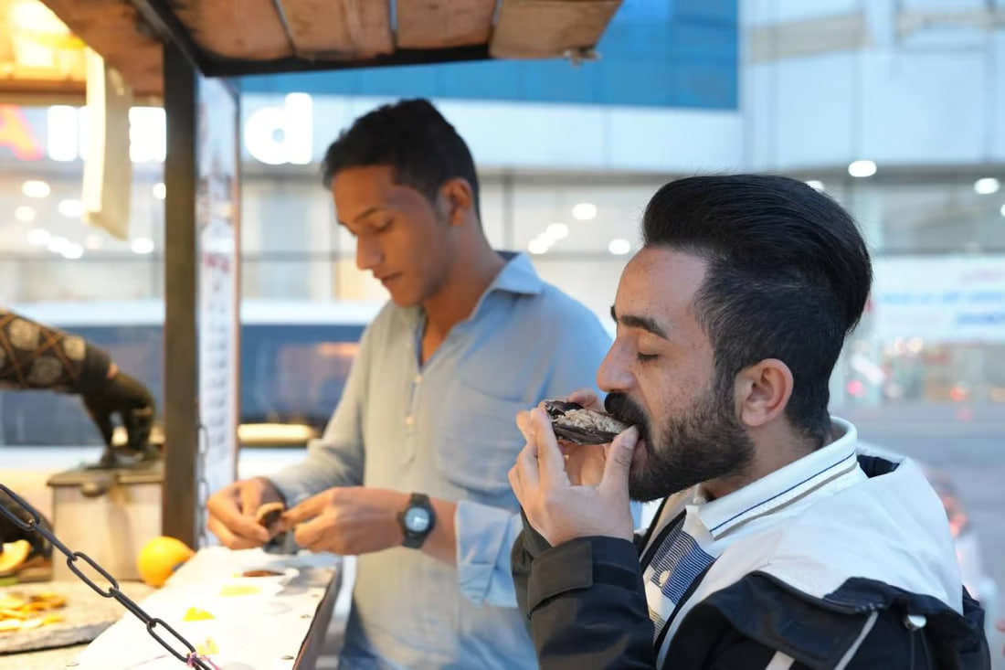Fresh flavors in Basra’s time square