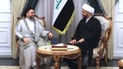 الخزعلي والحكيم يبحثان استعدادات العراق للقمة العربية