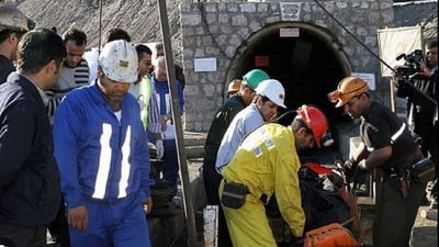 تەقینەوەی کانە خەڵوزەکەی ئێران خوێناویترین رووداوی کرێکارییە لە مێژووی وڵاتەکە