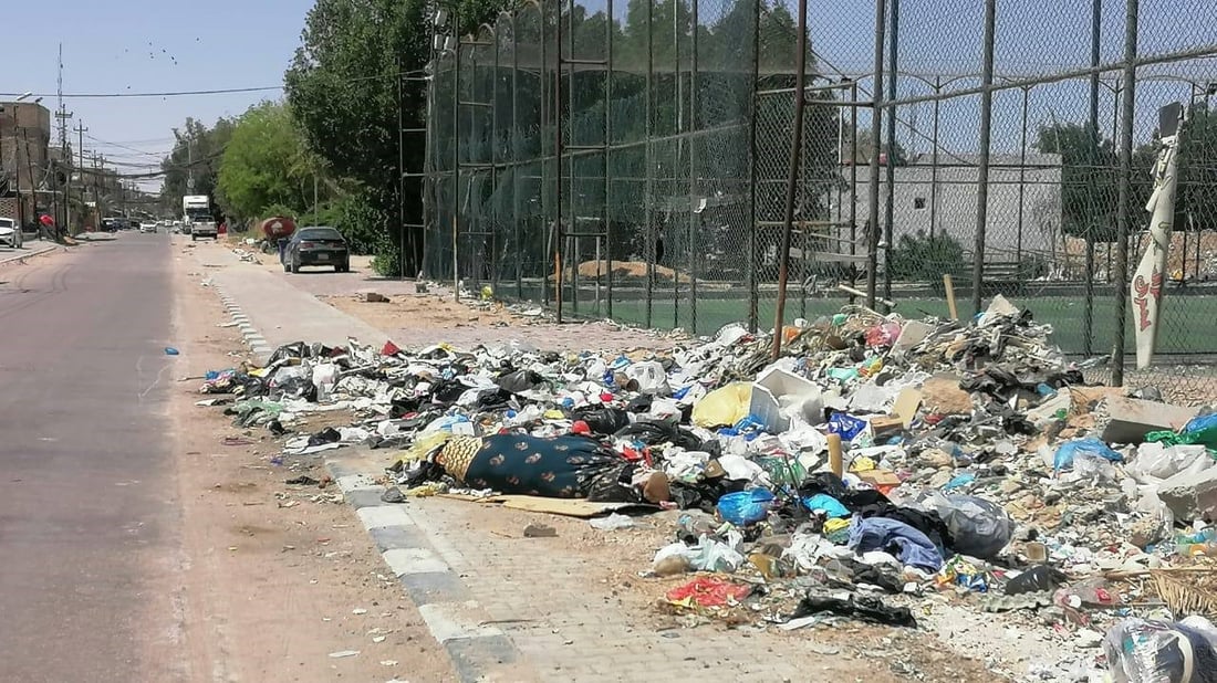 Shortage of workers, equipment sees Najaf grapple with garbage crisis