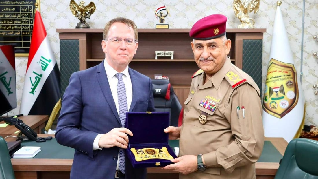 المحمداوي يودع السفير الفرنسي: كان شريكاً في دعم العراق خلال حربه على الإرهاب