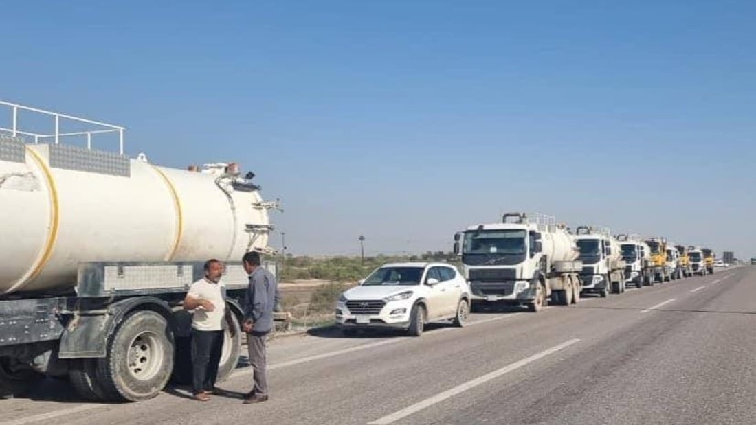 بغداد ترسل 22 آلية إلى الديوانية للسيطرة على أزمة مياه الأمطار