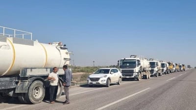 بغداد ترسل 22 آلية إلى الديوانية للسيطرة على أزمة مياه الأمطار
