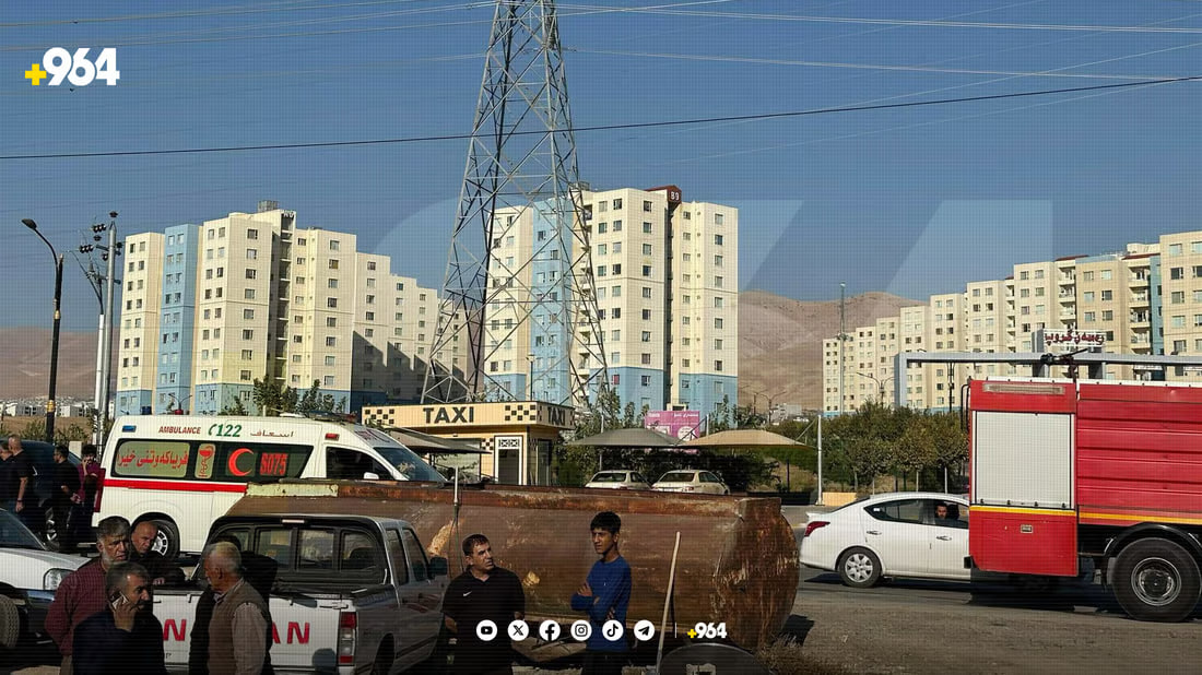 صور: انهيار بناية قيد الإنشاء فوق 5 عمال وسط السليمانية.. 2 بحالة حرجة