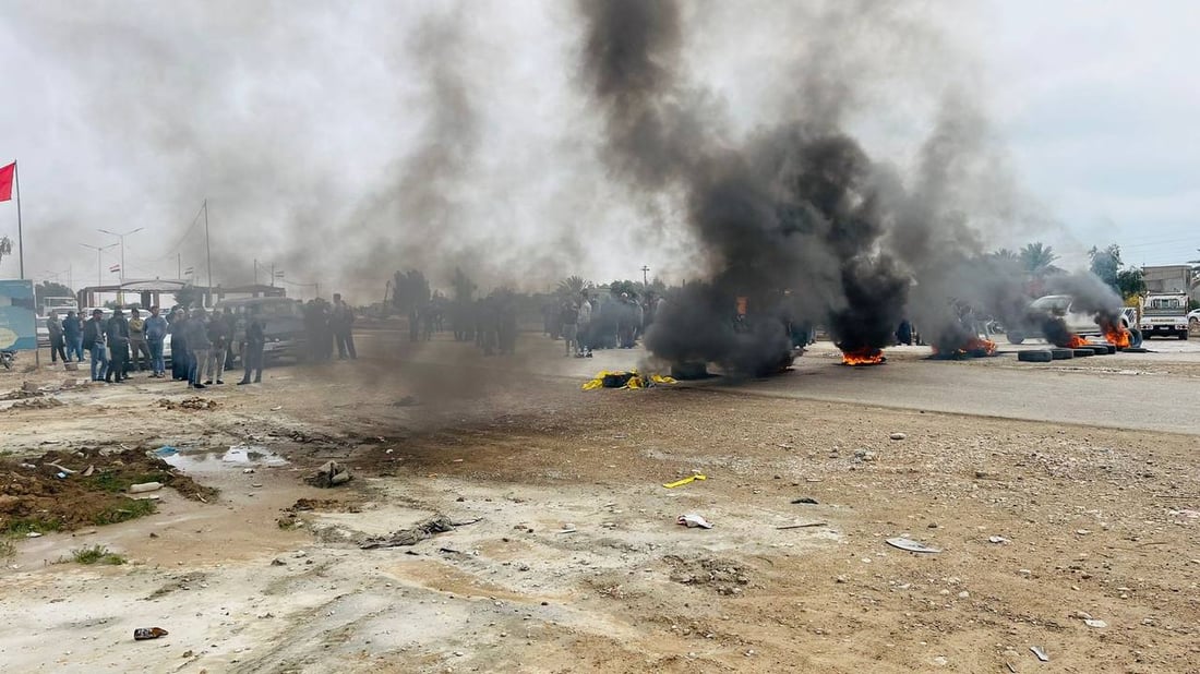 تميم تريد ولاية ثانية.. اعتصام في بلدروز والمقدادية احتجاجاً على مرشح العامري (صور)