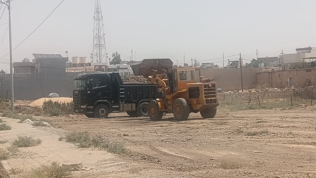 شارەوانی دیبەگە دەستیکرد بە پاککردنەوەی شوێنە گشتییەکان