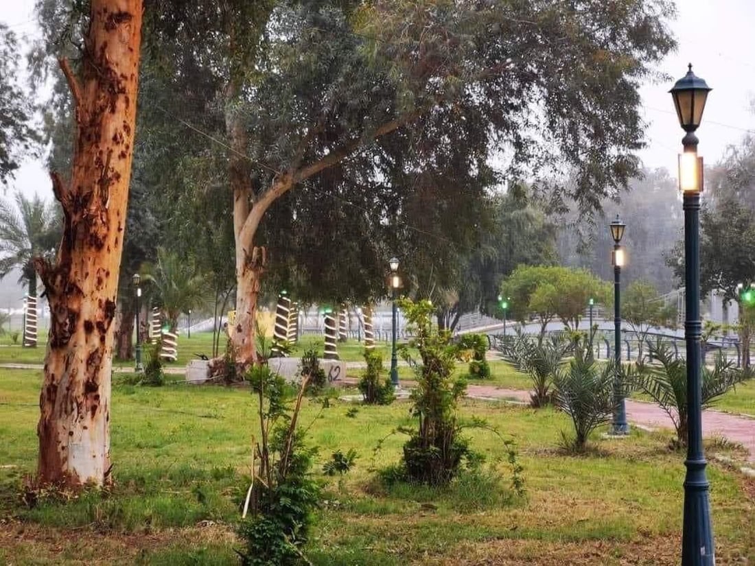 صور جديدة من متنزه صدر القناة في بغداد.. نسبة الإنجاز 80% والبلدية تعد بالمزيد