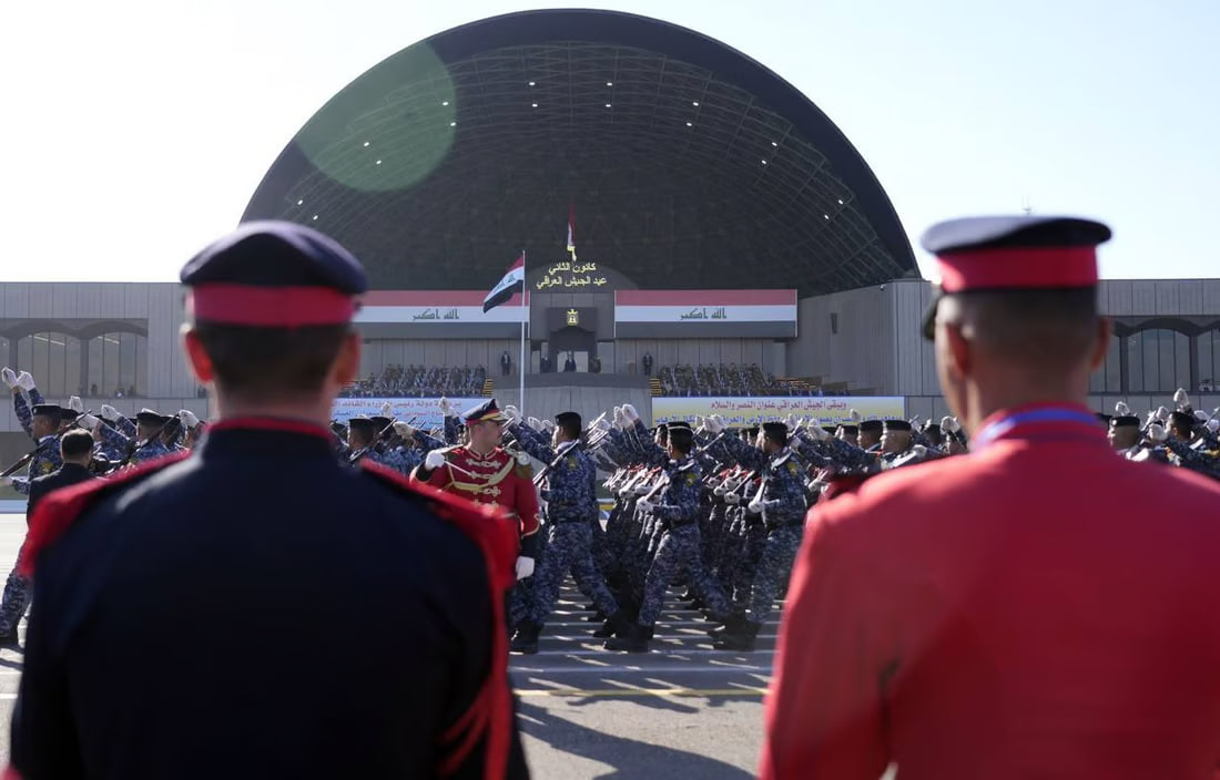 PM attends Iraqi army’s 103rd anniversary parade