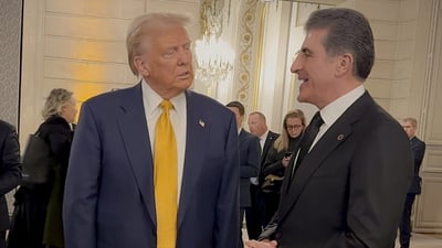 ترەمپ دەستنووسی بۆ نێچیرڤان بارزانی ناردووە؛ پێکەوە کاردەکەین