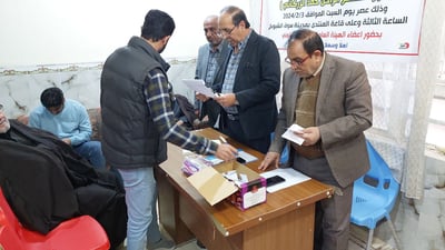 بحضور ممثل قانوني.. رزاق المطيري رئيساً للشعراء الشعبيين في سوق الشيوخ (صور)