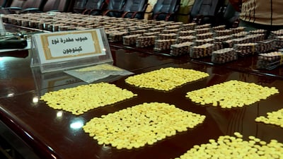 Iraq seizes 250 kg of narcotics, arrests 59 international traffickers in September crackdown