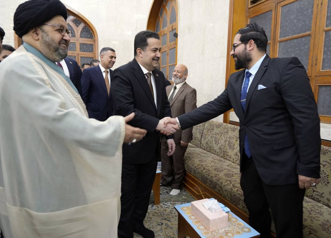 البصرة: السوداني في ديوان زعيم الشيخية وكل الوجهاء حضروا (صور)