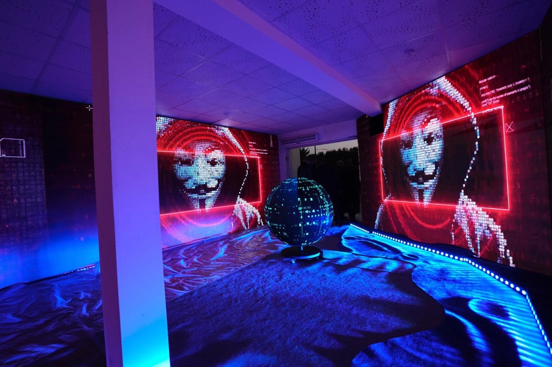 صور من مركز الأمن السيبراني الجديد:  مفصل مهم للتطورات التكنولوجية