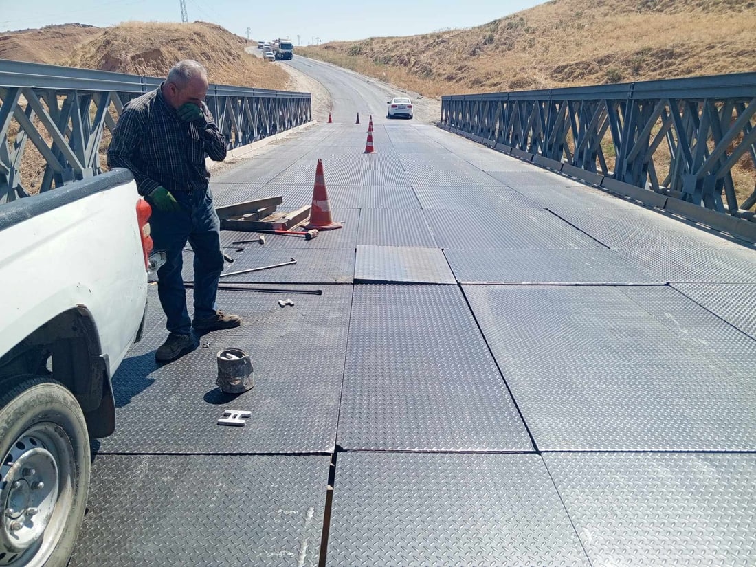 رێگاوبانى كۆیه‌ پرده‌كه‌ى ته‌قته‌قی چاككرده‌وه‌