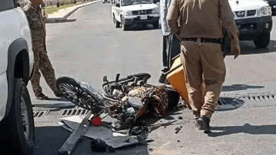 نەگەیشت خواردنەکە ببات؛ ماتۆڕسوارێکى دیلیڤەرى بە رووداوى هاتوچۆ گیانى لەدەستدا