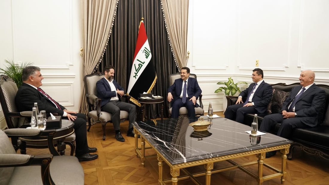 السوداني يبحث مع طالباني التكامل بين الحكومة الاتحادية وحكومة إقليم كردستان