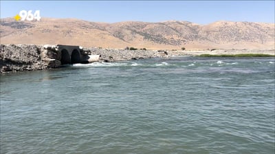 له‌باره‌ى به‌ردانه‌وه‌ى ئاو له‌لایه‌ن ئێرانه‌وه‌ هۆشدارى ده‌درێت