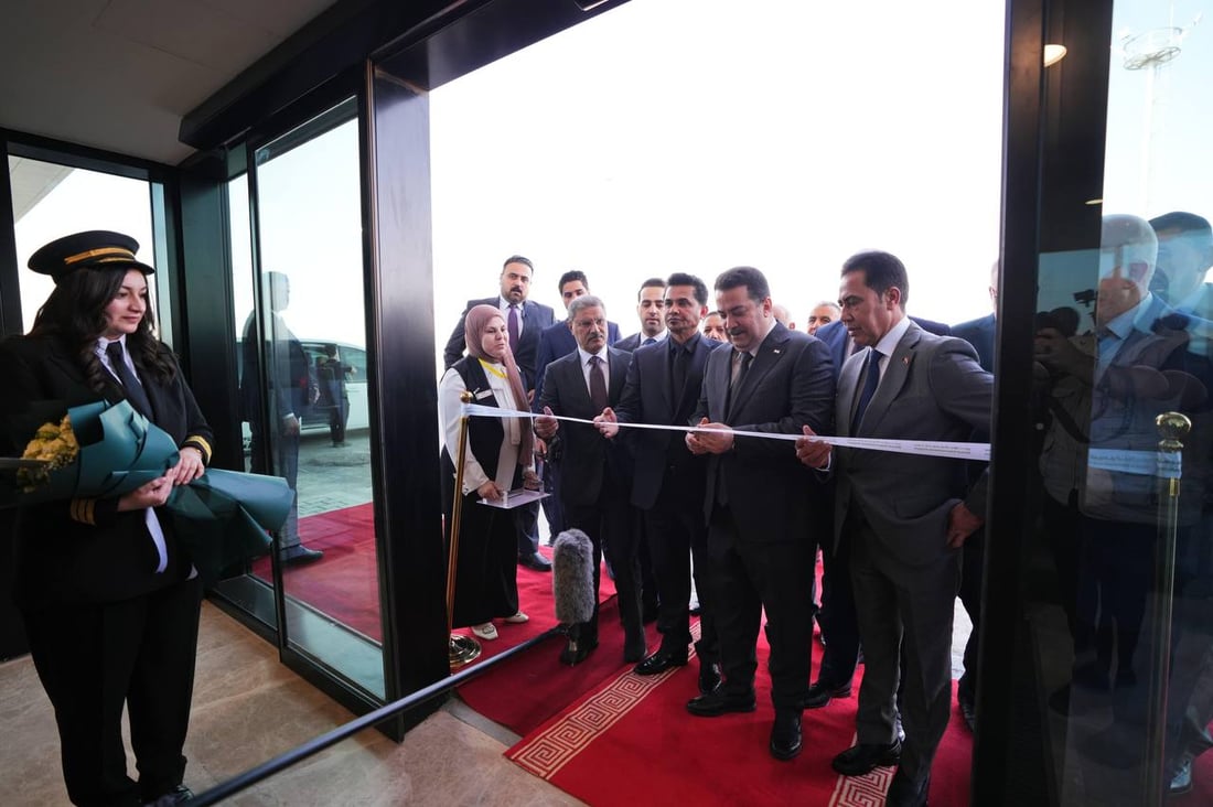 السوداني: مطار الموصل سيكون جاهزاً للتشغيل الكامل خلال شهرين