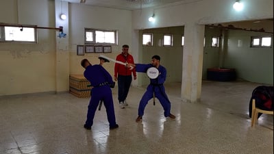 هل سمعت بلعبتي التيكونجتسو والسكي؟.. تدريبات في الموصل على القوانين الجديدة