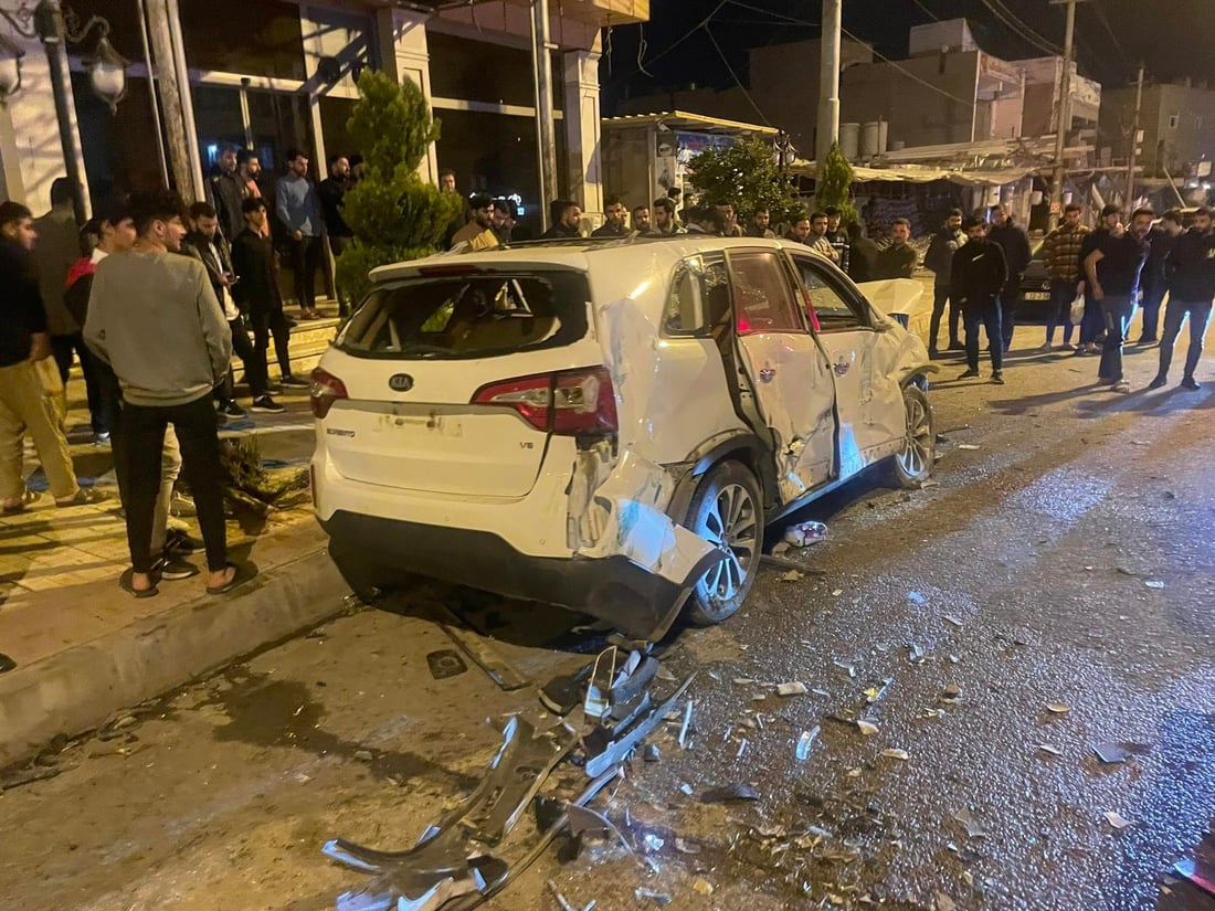 رووداوێکى هاتووچۆ 10 بریندارى لێکەوتەوە