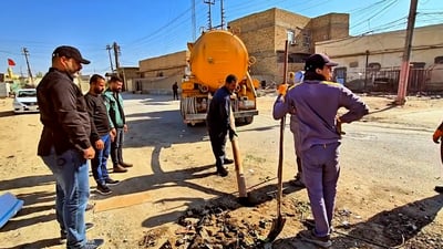 قائمقام المشخاب يشكو سرقة أغطية المجاري: هل أضع شرطياً على كل “منهولة”؟