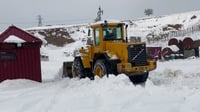 فيديو: أربيل تزيح الثلوج بالجرافات وتنثر الملح على طول ...