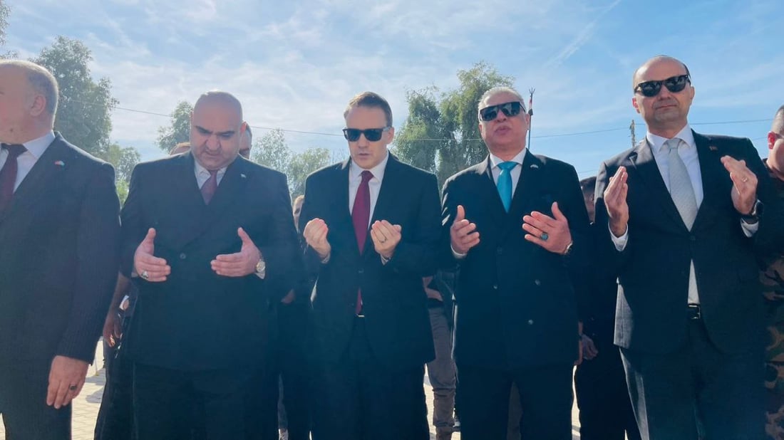 سفير تركيا يختار آلتون كوبري أول محطة لزيارته في كركوك