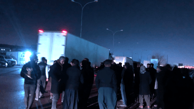 شۆفێرانی مەرزی سەیرانبەن خۆپیشاندانیان ئەنجامدا