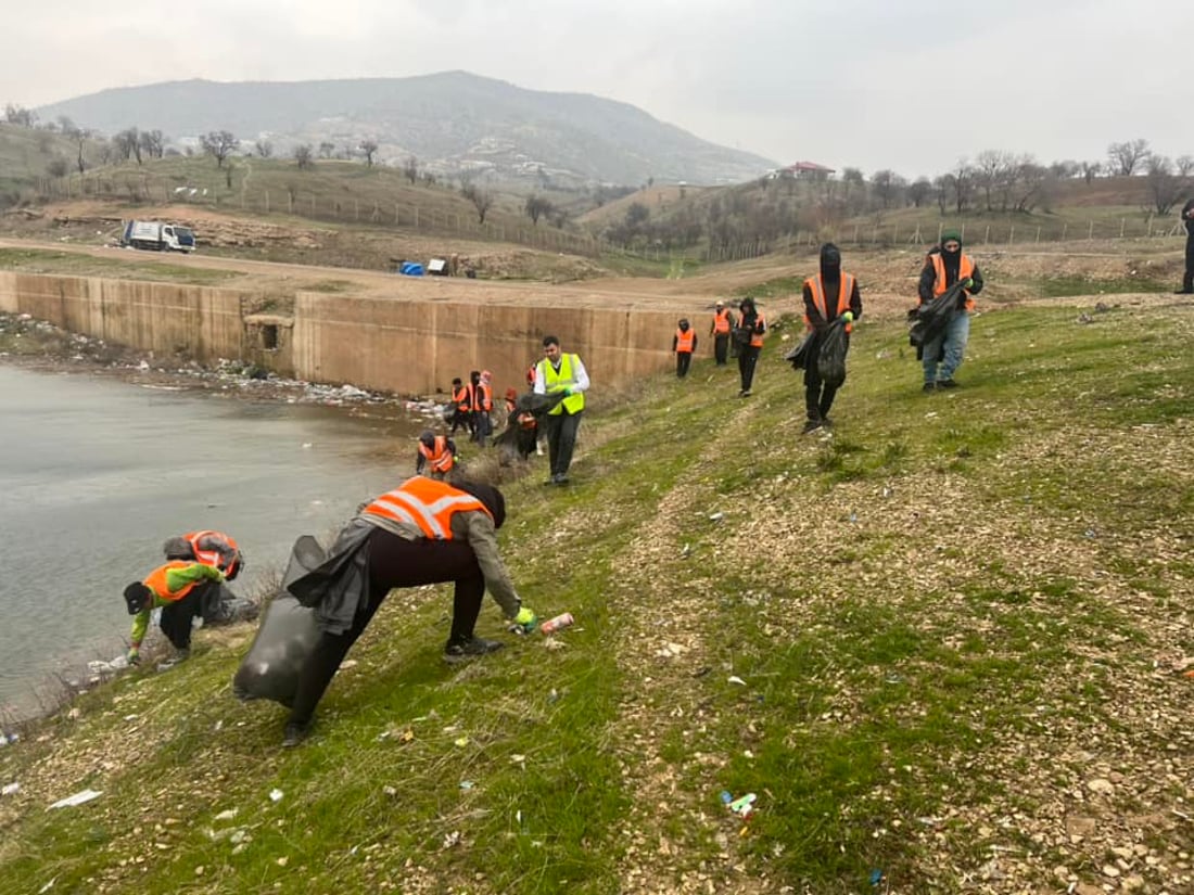 10 تۆن پاشماوه‌ له‌ به‌نداوى دهۆك ده‌هێندرا