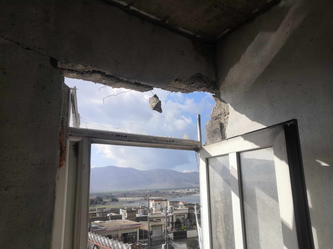 هەورە بروسکەیەک سێ ملیۆن دینار لەسەر ماڵێک کەوت