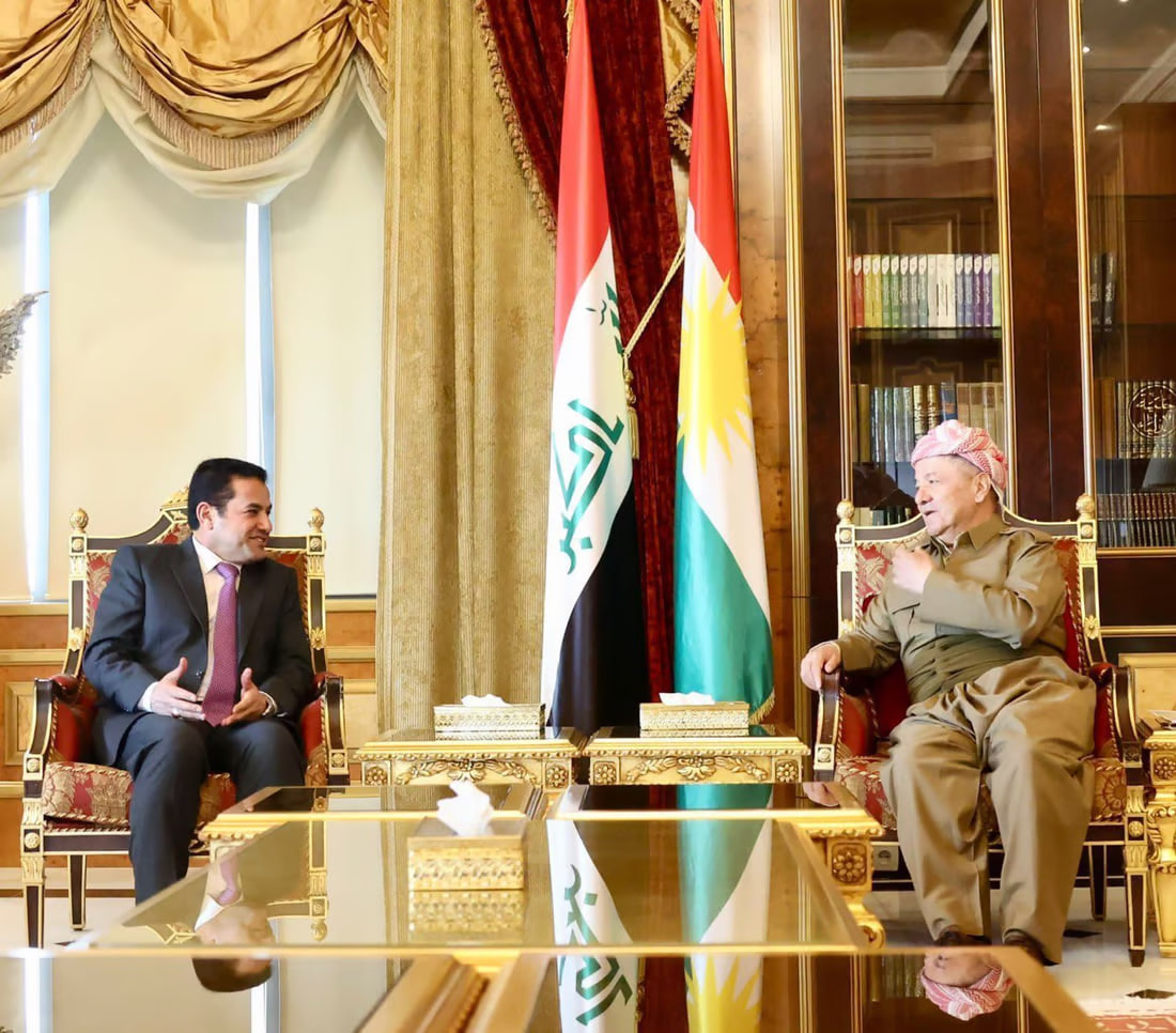 National security advisor discusses cooperation with Kurdish Democratic Party leader