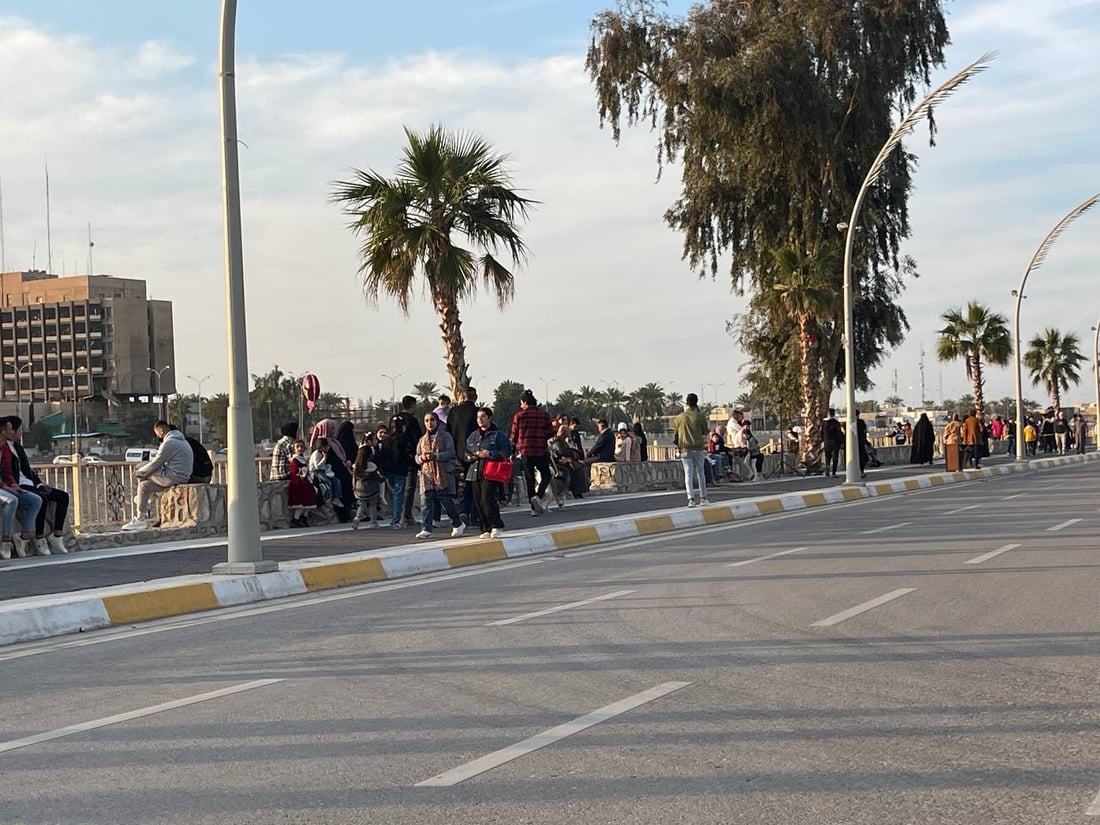 صور: الربيع بدأ في بعقوبة مبكراً.. العوائل خرجت إلى الكورنيش الصاخب والمتنزهات