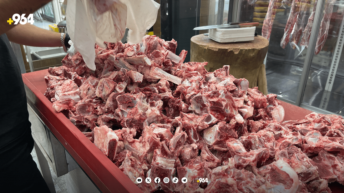 گۆشتفرۆشێکی سلێمانی دەڵێت: رۆژانە 200 کیلۆ ئێسقان دەفرۆشم