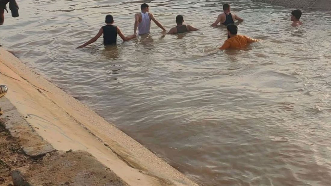 لە گوندێکی حەویجە منداڵێک کەوتەناو پڕۆژەی ئاوەوە و خنکا